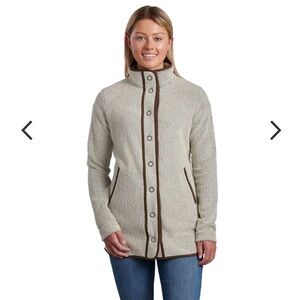 Kuhl Women's Klifton Snap Long Jacket.